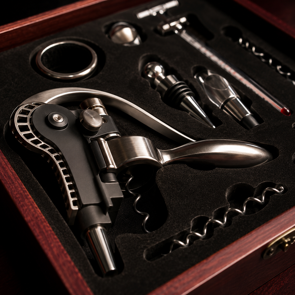 L'Écrin, détail des outils